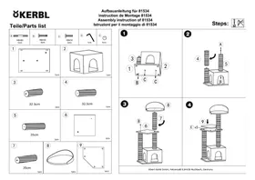 Notice Kerbl LIFESTYLE 81534 Animaux domestiques