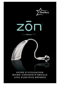 Notice Starkey ZON Prothèse auditive