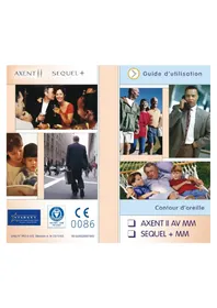 Notice Starkey AXENT Prothèse auditive