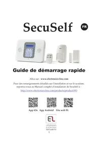 Notice Electronics Line SECUSELF SET Caméra de surveillance