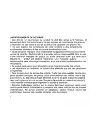 Notice Electronics Line EL2635 Caméra de surveillance