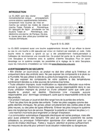 Notice Electronics Line EL2620 Caméra de surveillance