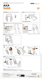 Notice AXA SOLID Accessoire de vélo