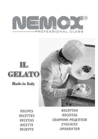 Notice NEMOX GELATISSIMO EXCLUSIVE Machine à glace