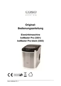Notice CASO ICEMASTER PRO 3303 IJsmachine