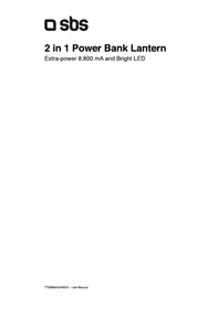 Notice SBS TTBB88002AWLK Batterie portable