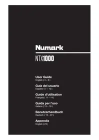 Notice NUMARK NTX1000 Platine_disque