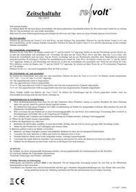 Notice Revolt NC5019 Commutateur