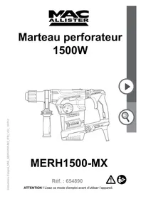 Notice MAC ALLISTER MERH1500MX Perceuse