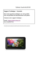 Kliver Klipad Smart - Tablette