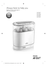Notice PHILIPS AVENT SCF284 Stérillisateur de bouteille