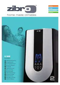 Notice ZIBRO H 509 Humidificateur