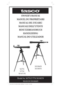 Notice TASCO SPECIALTY 56TN Télescope