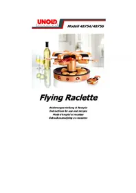 UNOLD 48754 - Appareil à fondue, raclette et wok