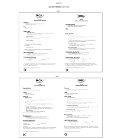 Notice IROX H186 Sonneur d'alarme