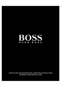 Notice Hugo Boss PILOT EDITION 1513329 Montre