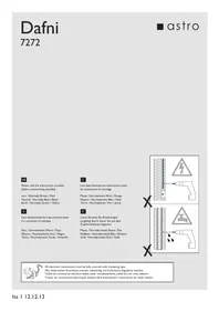 Notice Astro DAFNI Éclairage