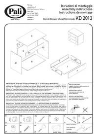 Notice Pali KD 2013 Armoire