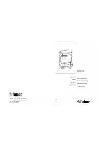 Notice FABER KOLDING Cheminée