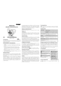 Notice Reer SC 33 TM Thermomètre