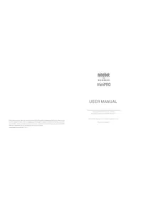 Notice NINEBOT MINIPRO Scooter auto-équilibrant