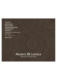Notice Maurice Lacroix LC 1227 Montre