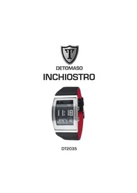 Notice Detomaso INCHIOSTRO DT2035 Orologio
