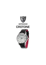 Notice Detomaso CROTONE Orologio