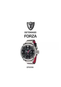 Notice Detomaso FORZA DT2056 Montre