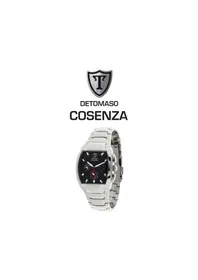 Notice Detomaso COSENZA Montre