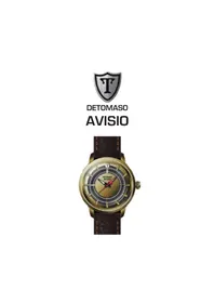 Notice Detomaso AVISIO Montre