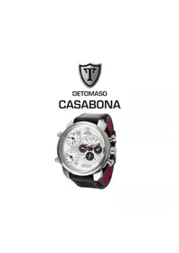 Notice Detomaso CASABONA Montre