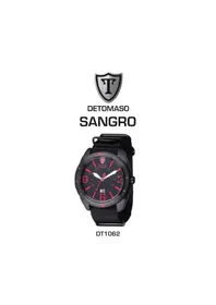 Notice Detomaso SANGRO Montre