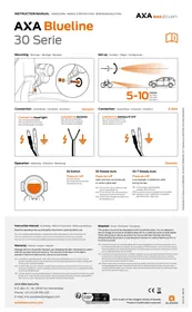 Notice AXA BLUELINE 30 Lampe vélo