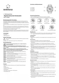 Notice Renkforce 1052376 Montre