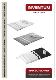 Notice INVENTUM HNK30 Couverture/coussin chauffant