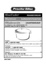 PROCTOR SILEX 33116Y - Slow cooker