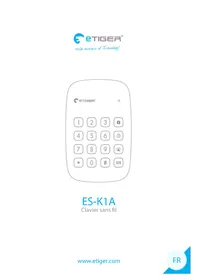 Notice eTiger ESK1A Système de sécurité et de contrôle d'accès
