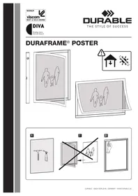 Notice Durable DURAFRAME Cadre d'affichage