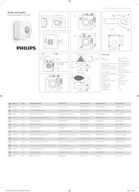 Notice PHILIPS LRM1020 OS MOV DET CORRIDOR Détecteur de mouvements