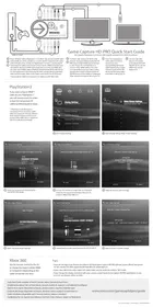 Notice COREL ROXIO GAME CAPTURE HD PRO Carte d'acquisition vidéo