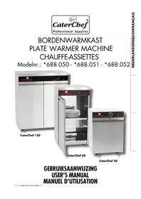 Notice CaterChef 688.050 Bordverwarmer