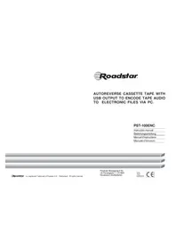 Notice ROADSTAR PST100ENC Système hifi