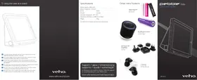 Notice Veho PEBBLE FOLIO Accessoire pour tablette