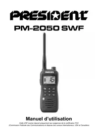 PRESIDENT PM2050 SWF - Radio bidirectionnelle