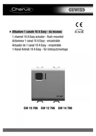 Notice Gewiss GW12766 Maison intelligente