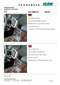 Notice Kuda 292225 Système de navigation GPS