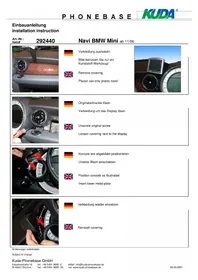 Notice Kuda 292440 Système de navigation GPS