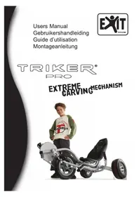 Notice EXIT TRIKER PRO 100 Tricycle adulte/enfant