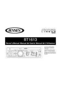 Notice JENSEN BT1613 Car stereo